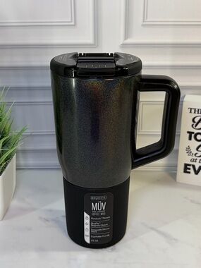 Brumate Glitter Charcoal Muv 25oz BNWT - SEE PHOTOS & DESCRIPTION